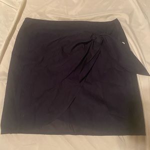 NWT Charlotte Russe Dark Blue Mini Tulip Skirt